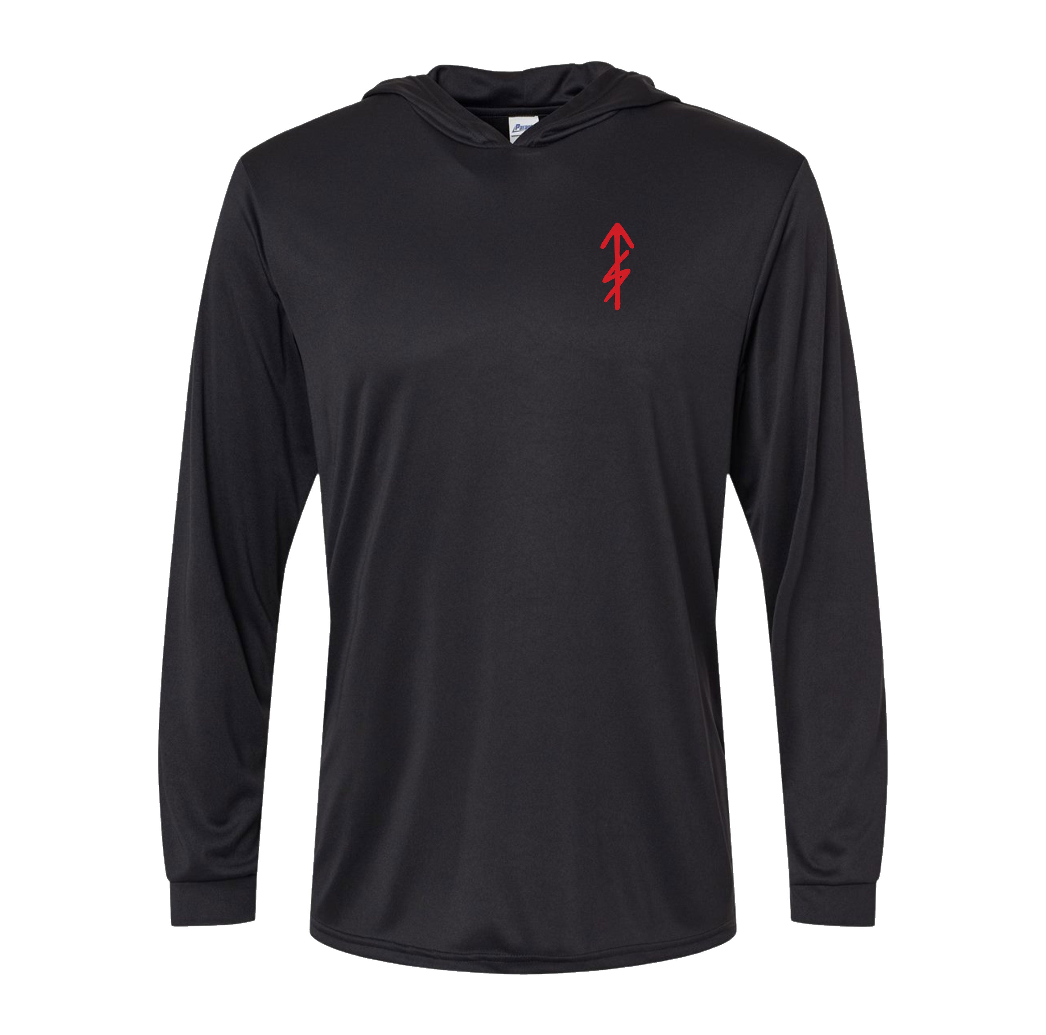 Basic Sniper Icon Hooded Performance Long Sleeve