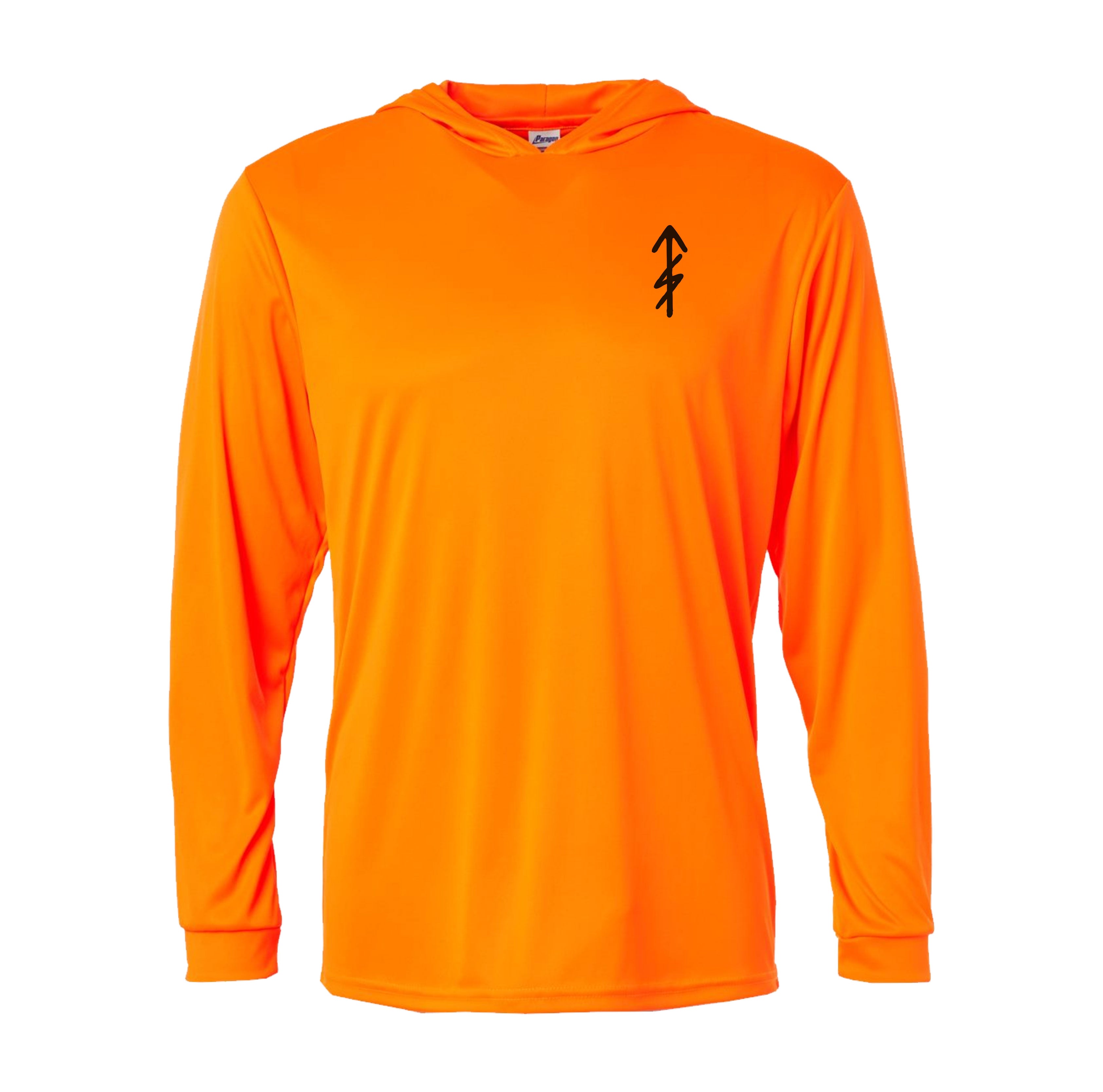 Basic Sniper Icon Hooded Performance Long Sleeve