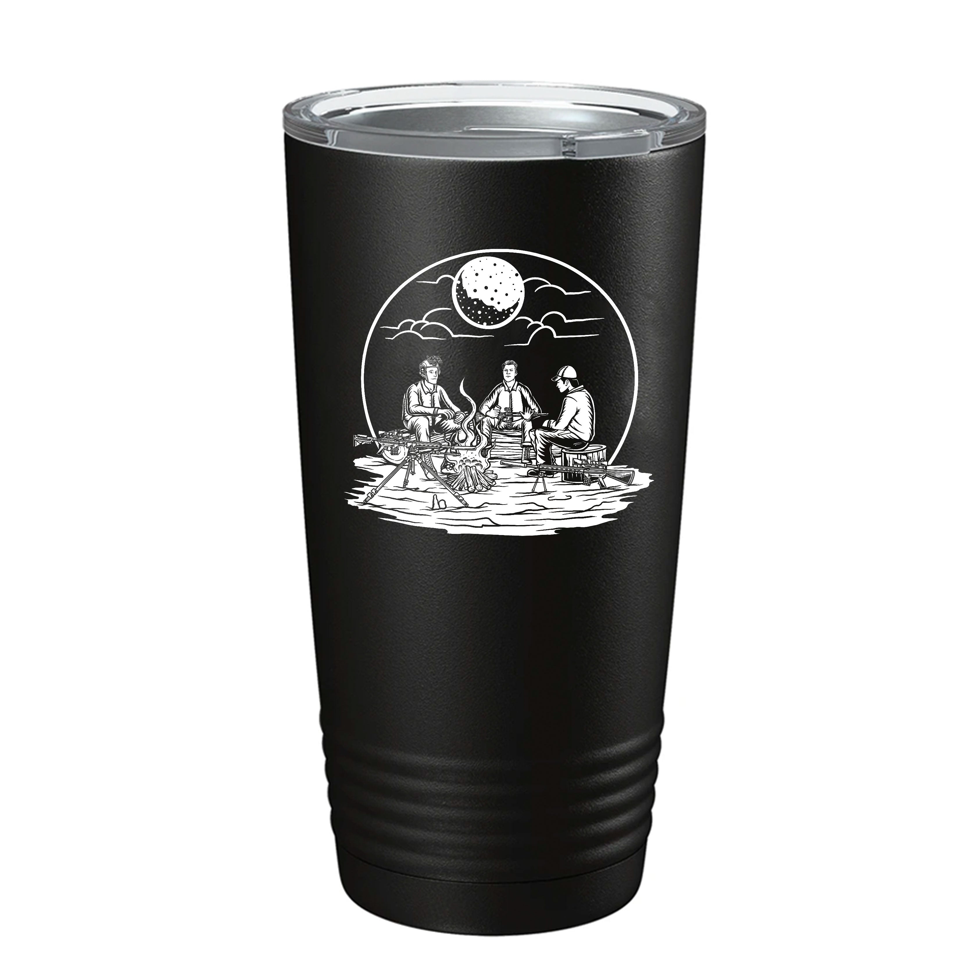 Sniper Campfire Tumbler