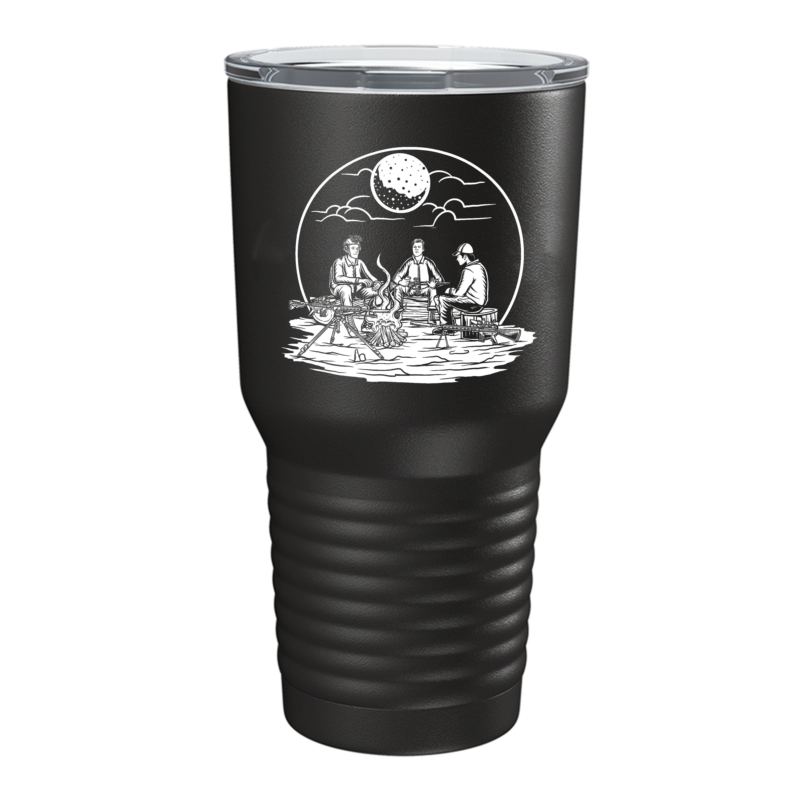 Sniper Campfire Tumbler