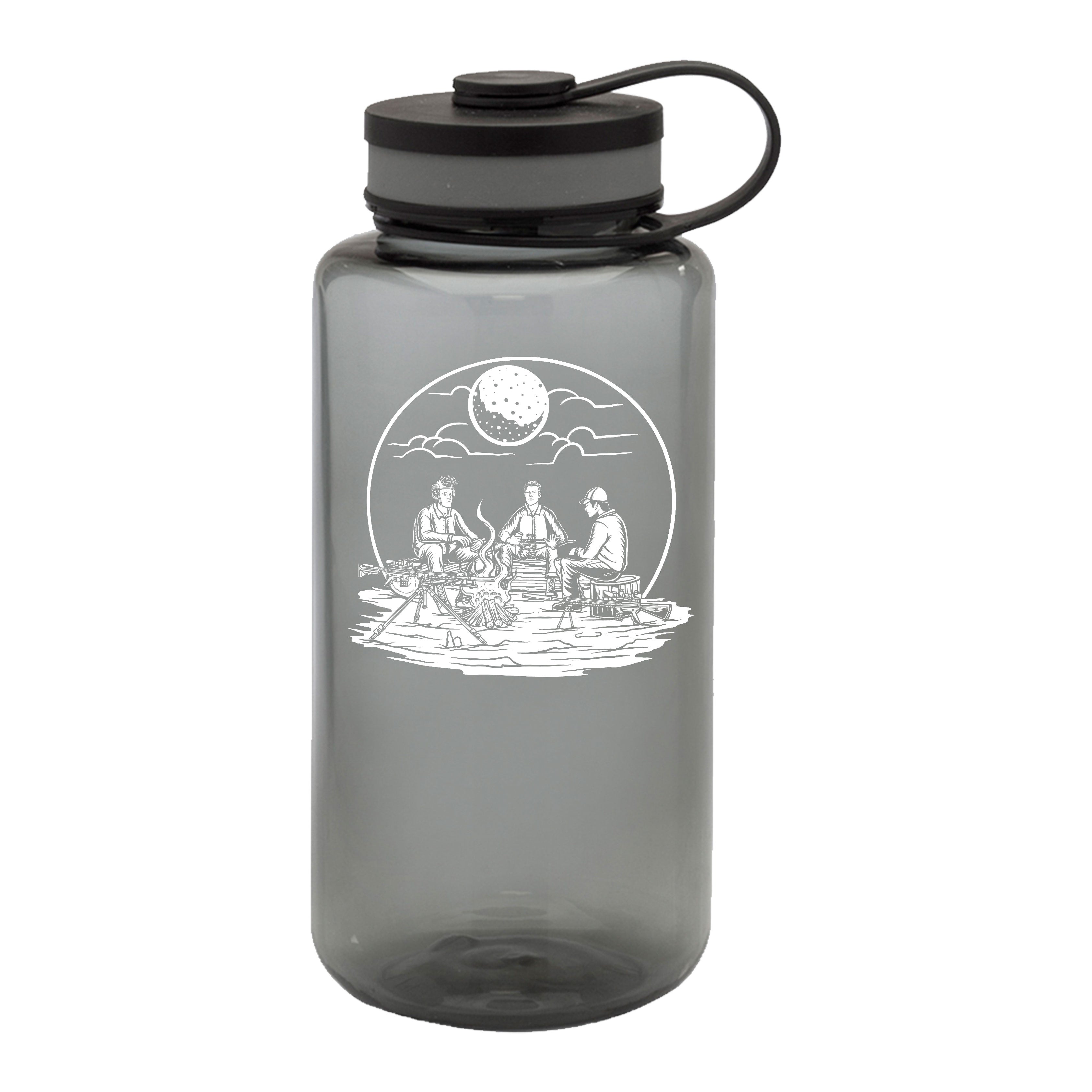 Sniper Campfire Water Bottle