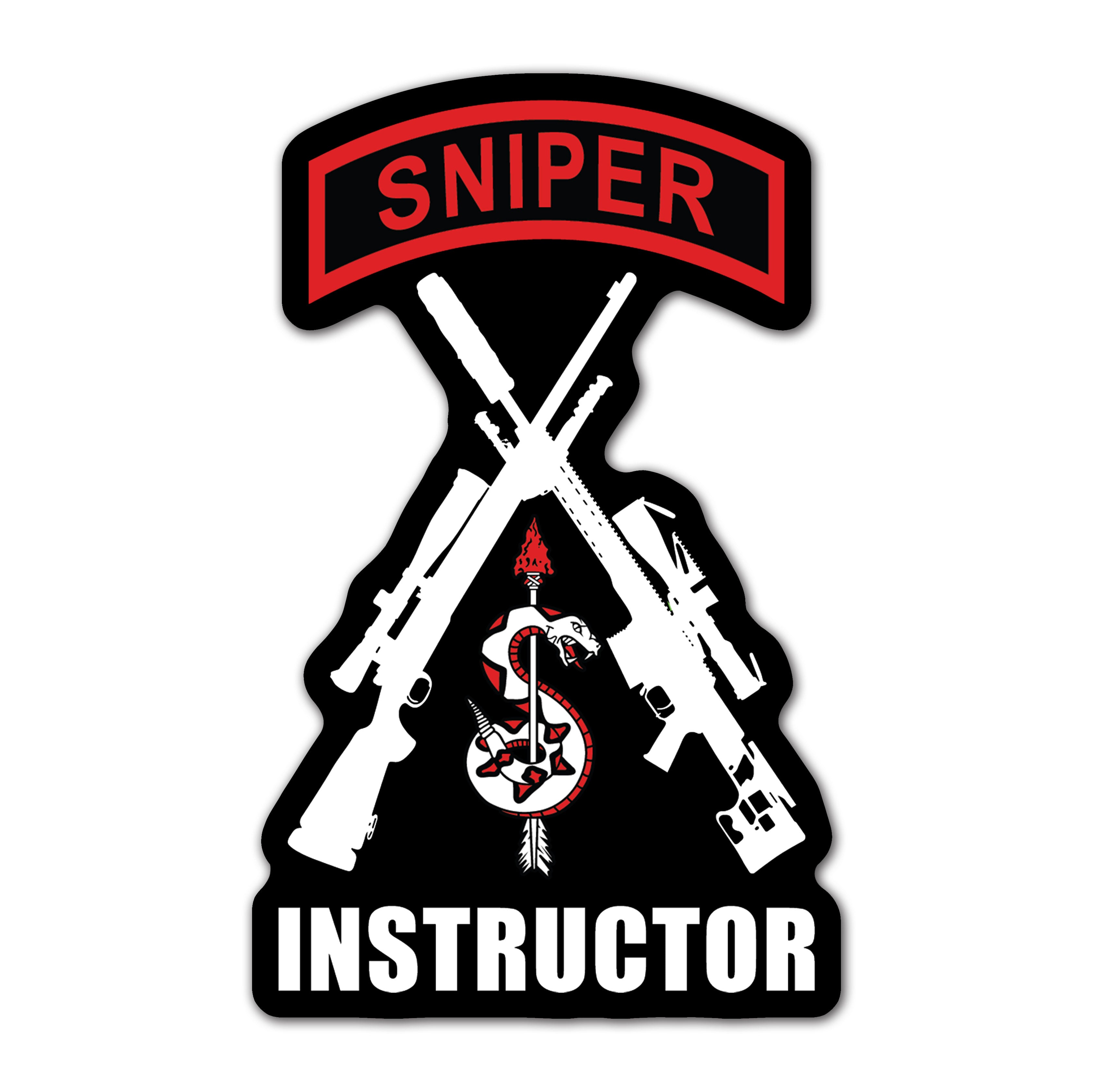 Sniper Instructor Sticker