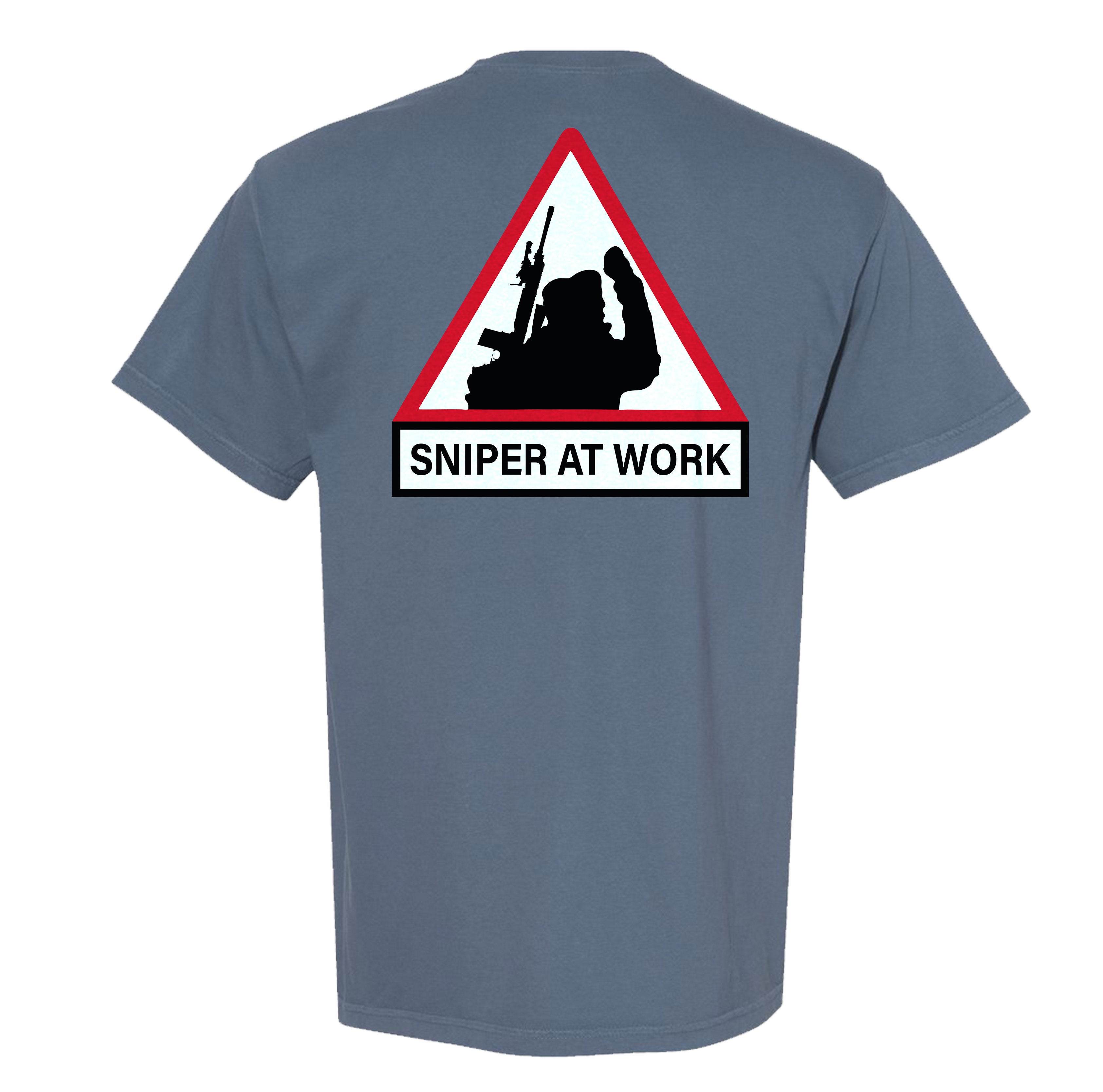 Sniper At Work Heavyweight Tee