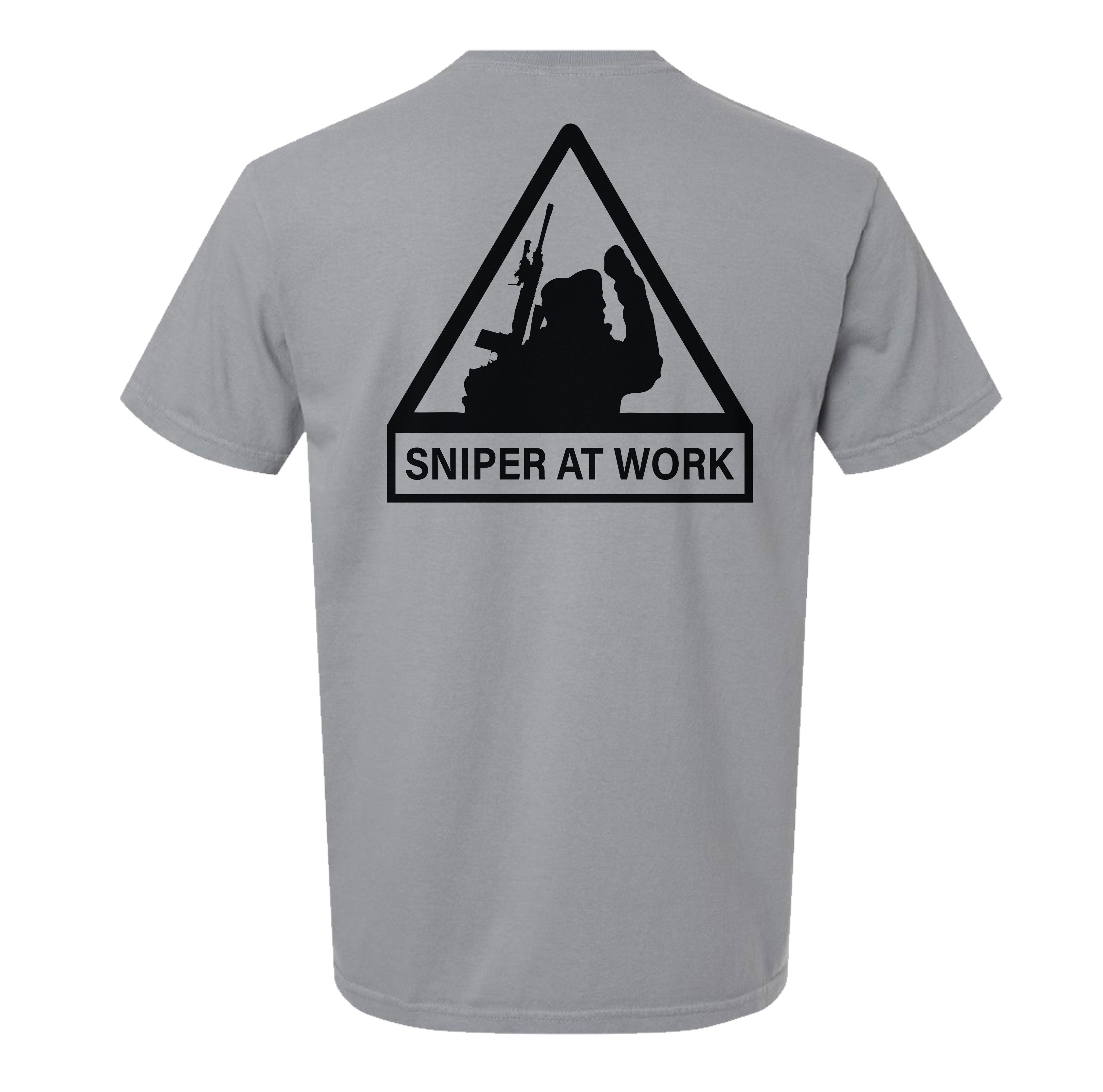 Sniper At Work Heavyweight Tee