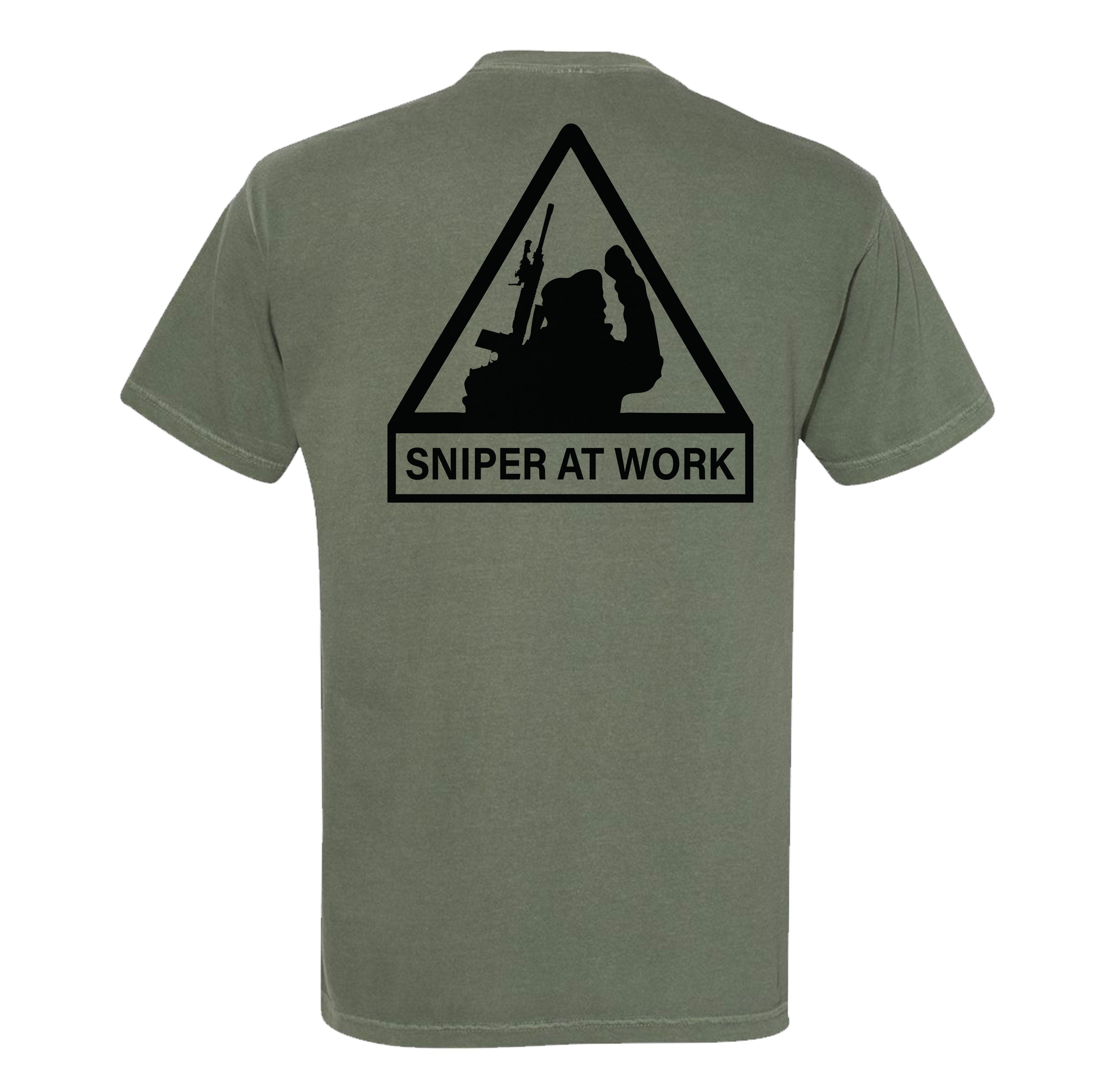 Sniper At Work Heavyweight Tee