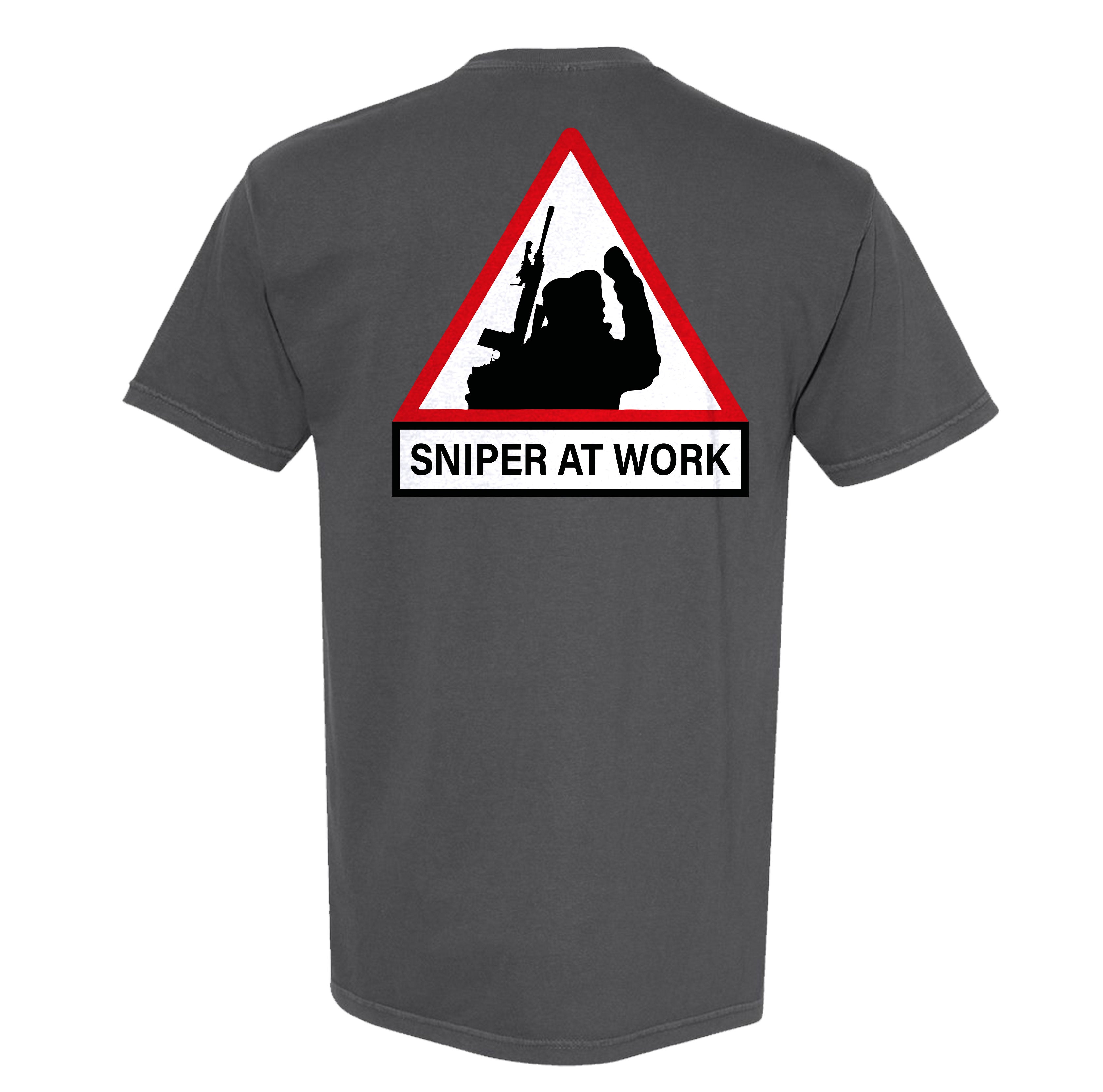Sniper At Work Heavyweight Tee