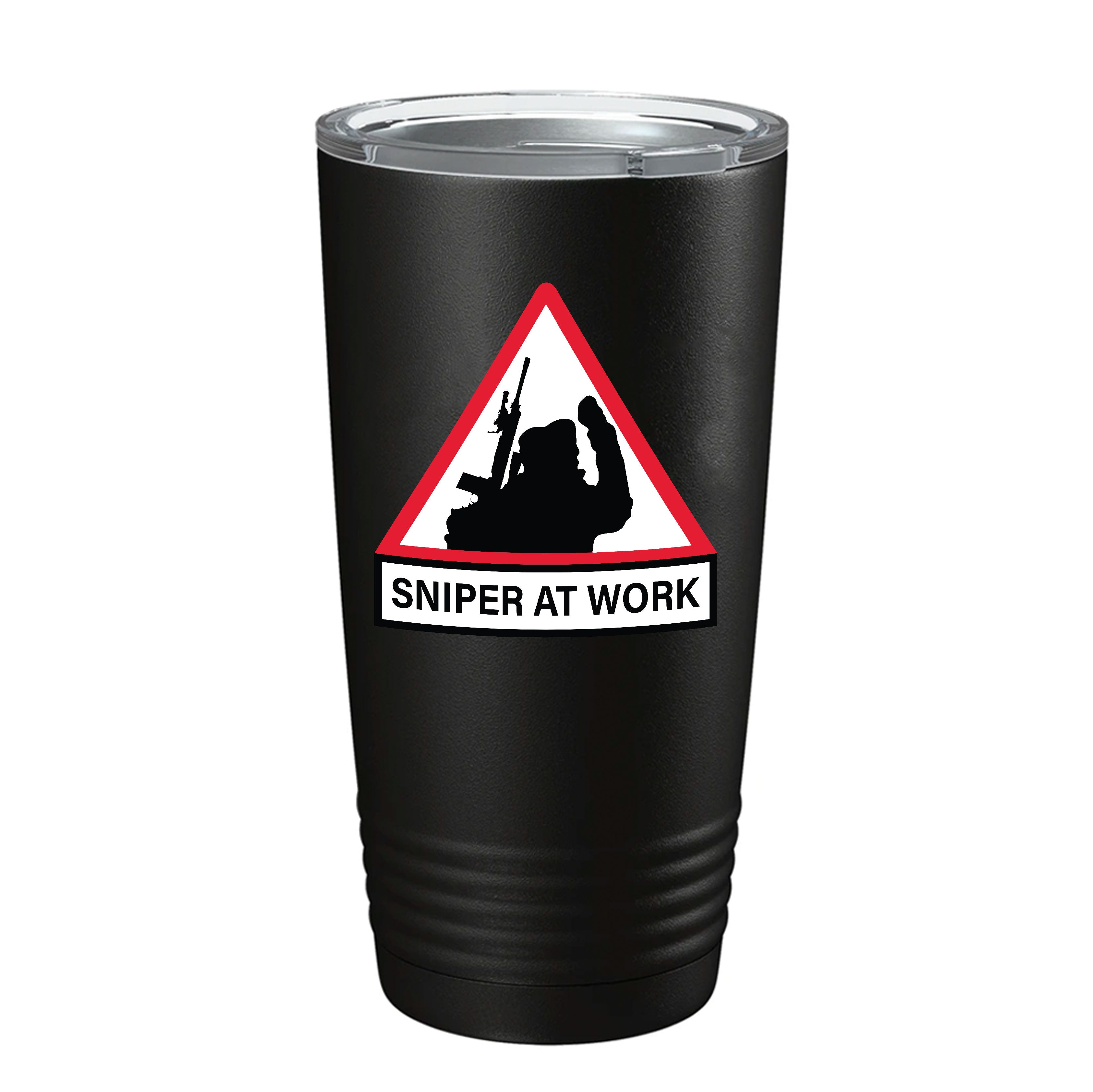 Sniper At Work Tumbler
