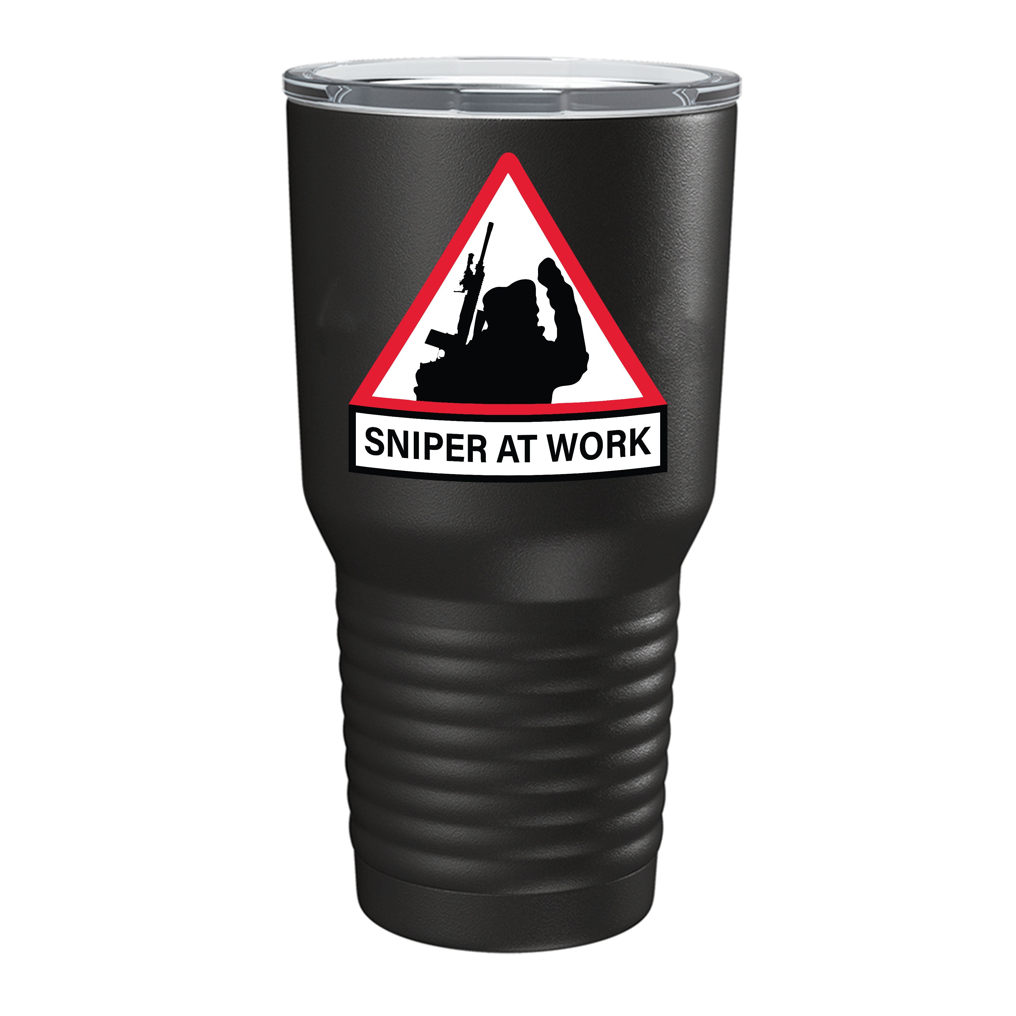 Sniper At Work Tumbler