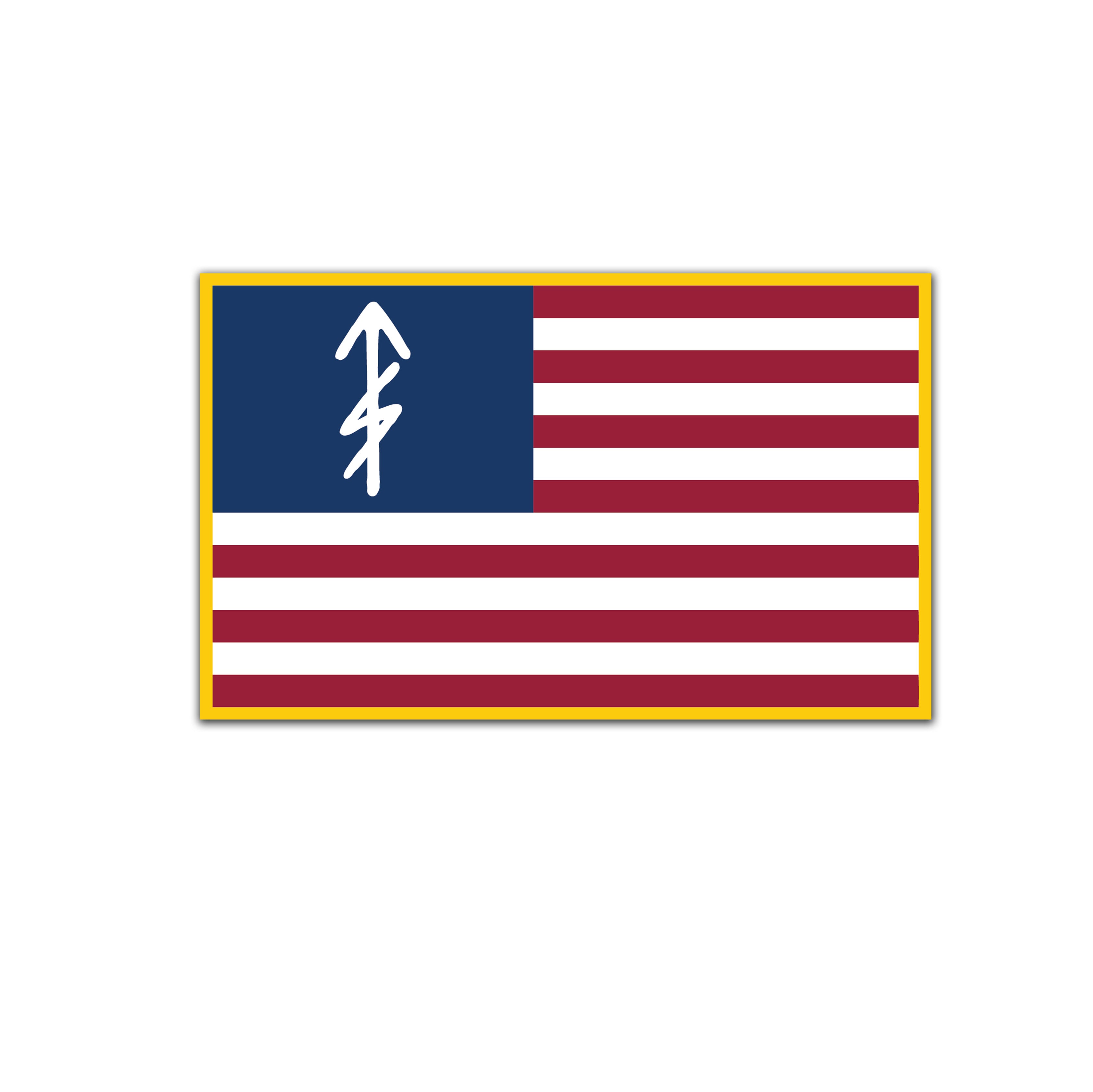 Sniper Flag Sticker