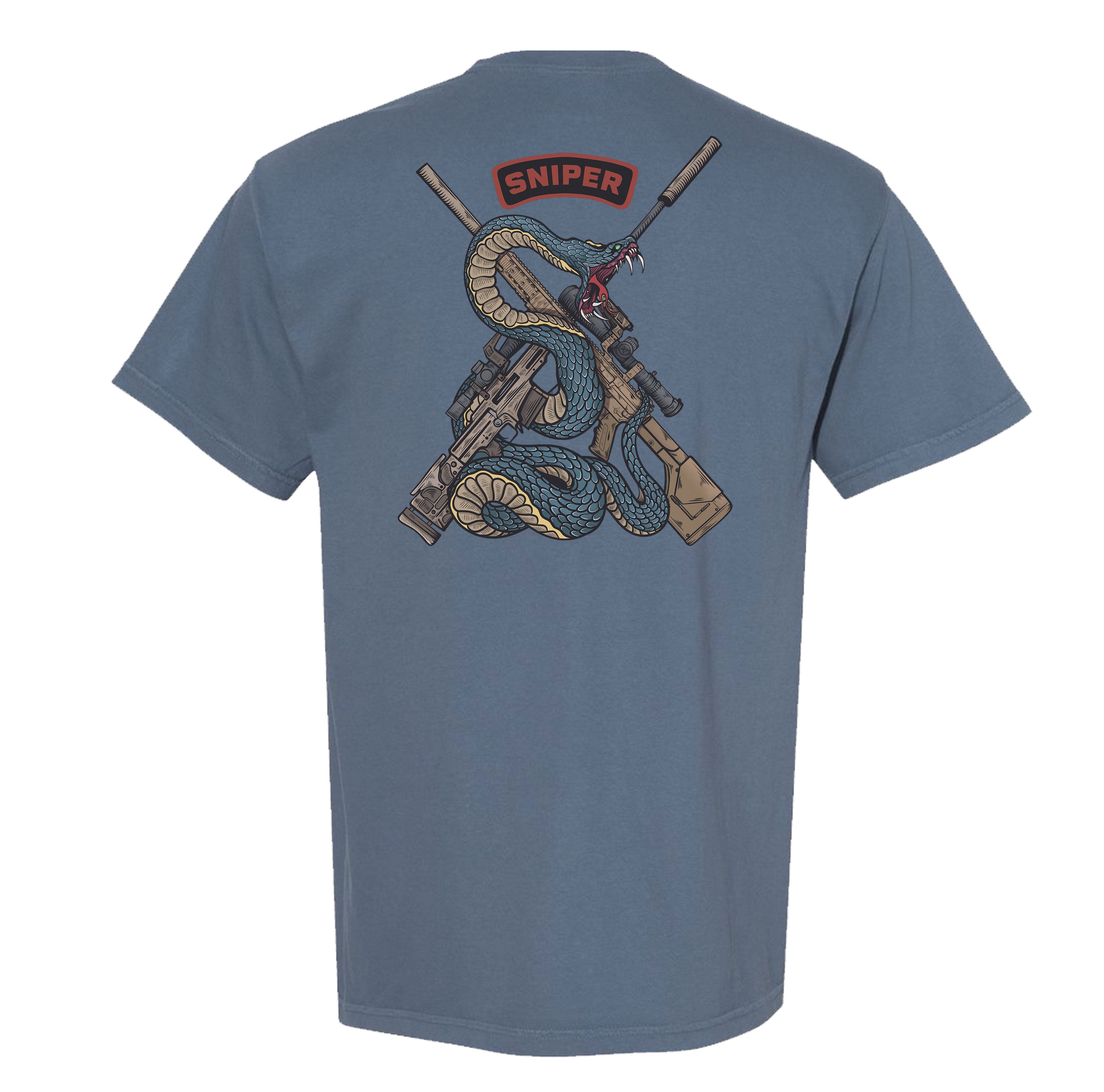 Sniper Snake Heavyweight Tee