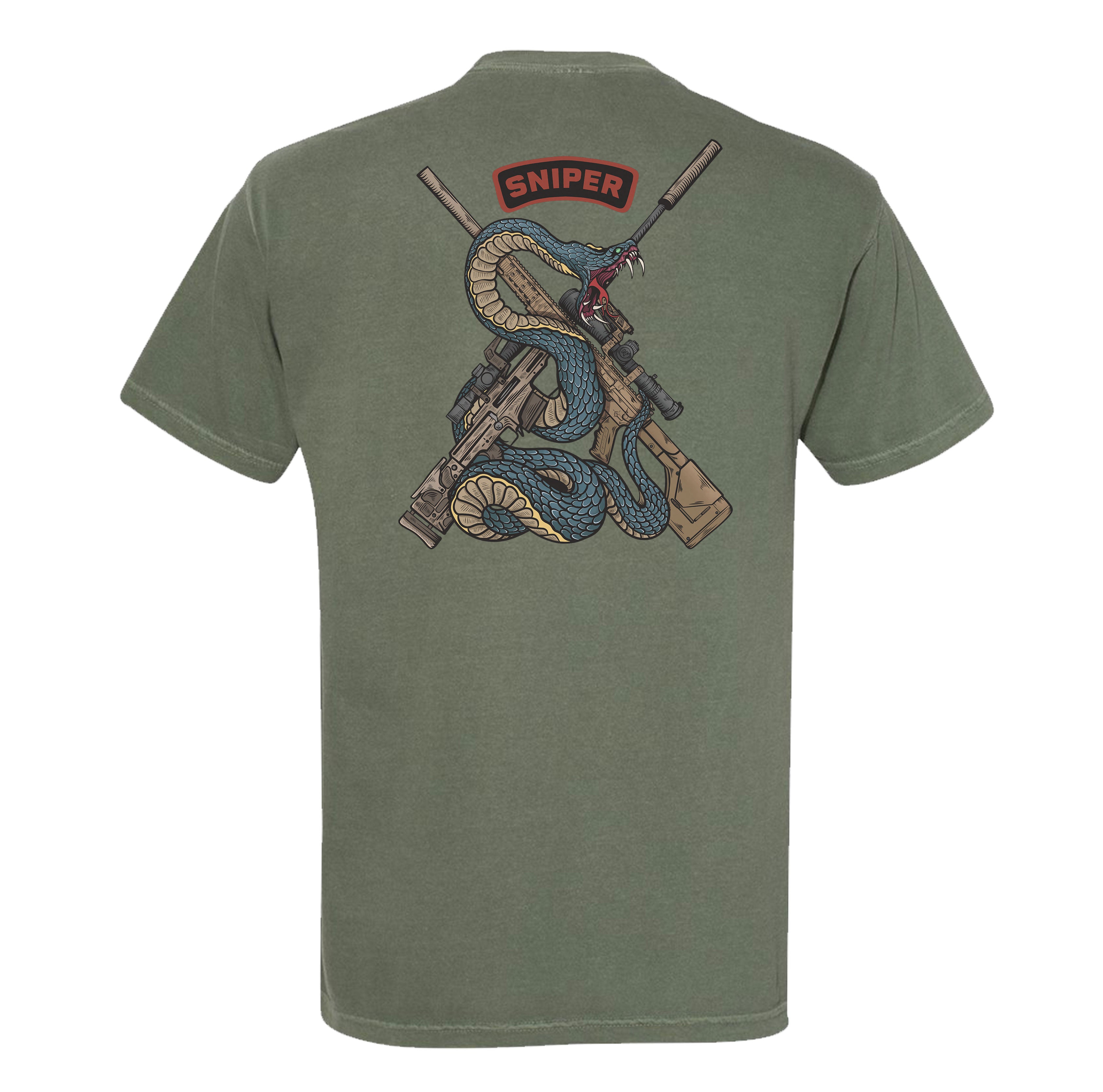 Sniper Snake Heavyweight Tee