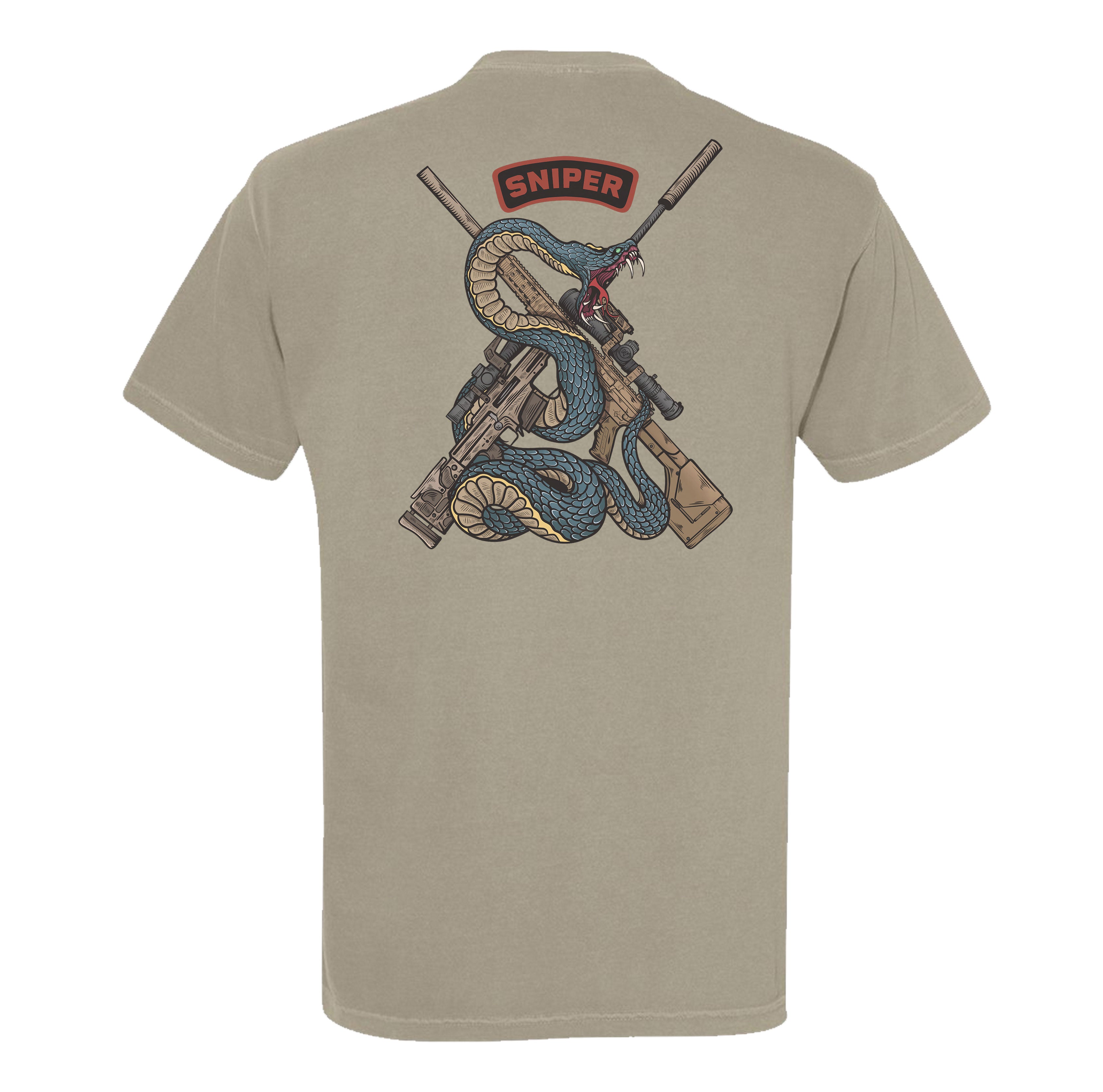 Sniper Snake Heavyweight Tee