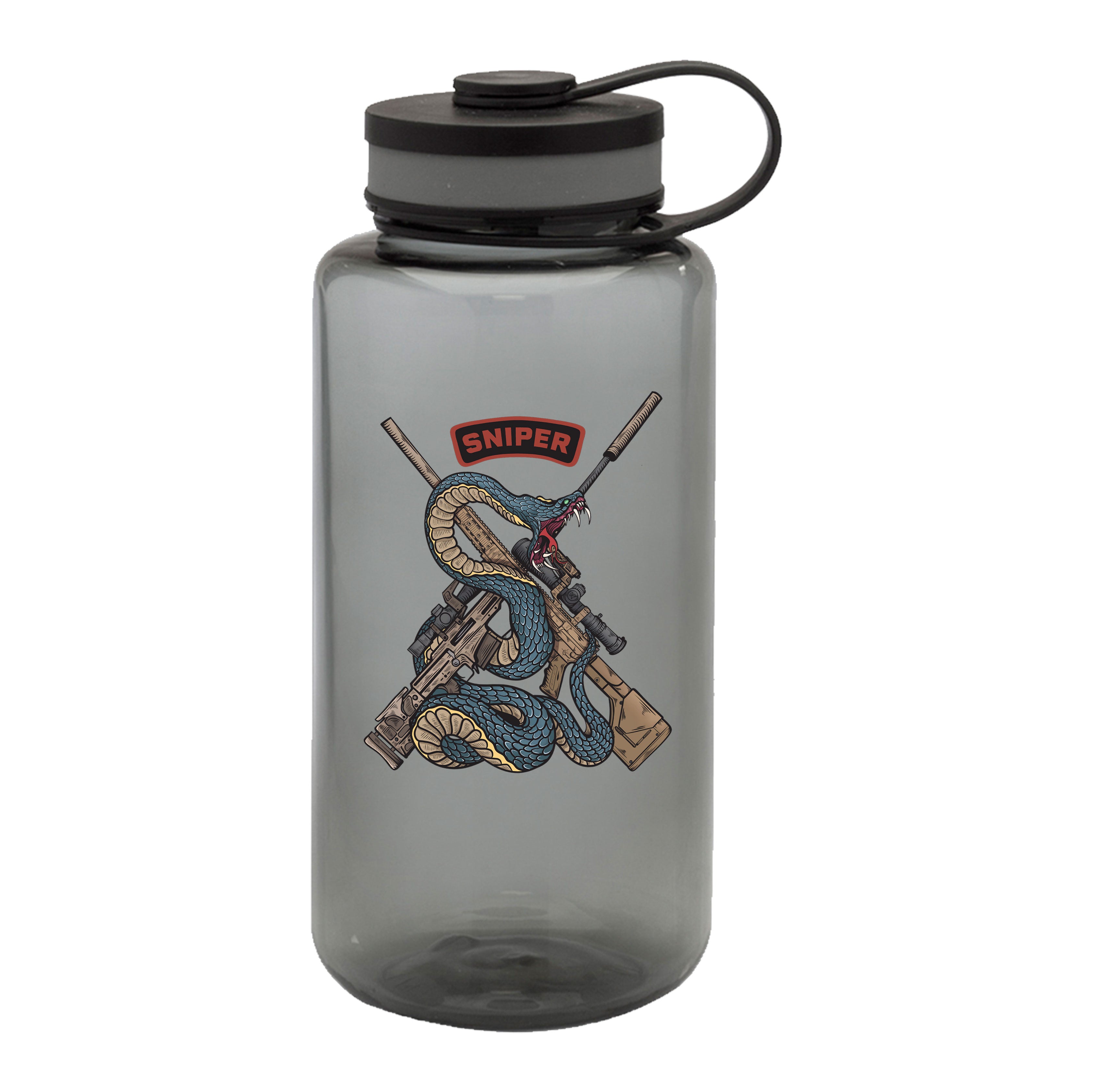 Sniper Snake Water Bottle